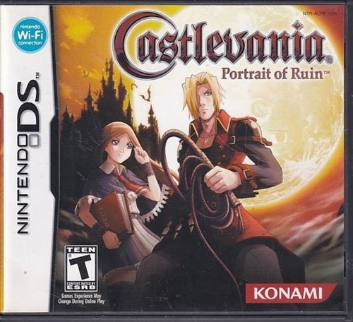 Castlevania Portrait of Ruin - Amerikansk - Nintendo DS (A Grade) (Genbrug)